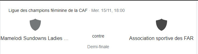 LDC féminine :  L’AS FAR en demi-finale LDC féminine :  L’AS FAR en demi-finale