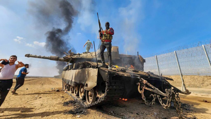 Al Qassam annonce la destruction de 25 chars et véhicules israéliens