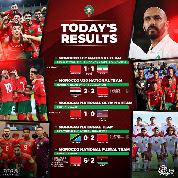 FRMF/ Équipes nationales :  Le Super mardi du foot national ! FRMF/ Équipes nationales :  Le Super mardi du foot national !