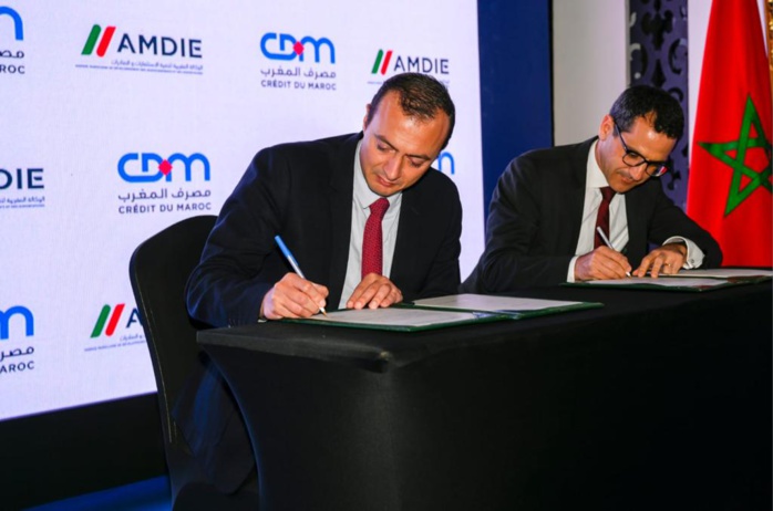 Crédit du Maroc s’allie à l’AMDIE : Un Partenariat stratégique pour dynamiser l'investissement au Maroc