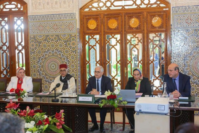 La délégation du Parti de l'Istiqlal, présidée par le Secrétaire générale, Nizar Baraka. (Droits réservés). La délégation du Parti de l'Istiqlal, présidée par le Secrétaire générale, Nizar Baraka. (Droits réservés).