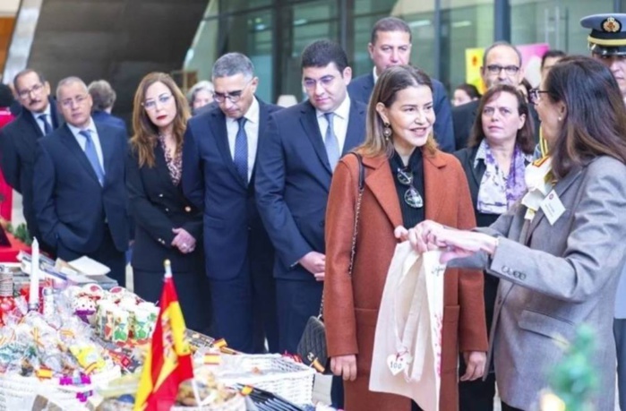 SAR la Princesse Lalla Meryem préside la cérémonie d'inauguration du Bazar de bienfaisance du Cercle diplomatique SAR la Princesse Lalla Meryem préside la cérémonie d'inauguration du Bazar de bienfaisance du Cercle diplomatique