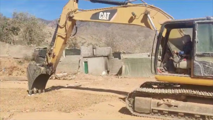Reconstruction post- séisme : Lancement à Talat N'Yacoub de l’opération de démolition des maisons endommagées et de déblaiement