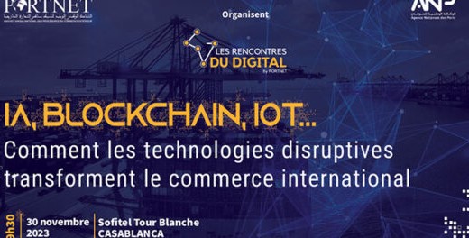 Casablanca: Les "Rencontres du Digital" de PortNet prévues le 30 novembre Casablanca: Les "Rencontres du Digital" de PortNet prévues le 30 novembre