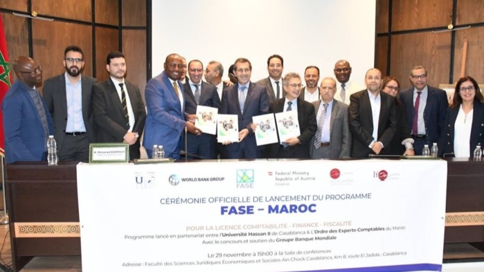 Casablanca: Lancement du programme FASE pour améliorer les compétences en comptabilité Casablanca: Lancement du programme FASE pour améliorer les compétences en comptabilité