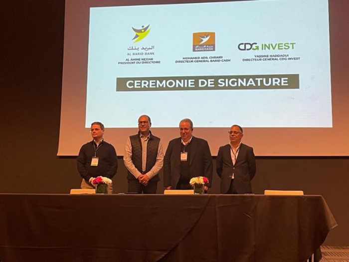 Soutien des startups fintech : Al Barid Bank et Barid Cash s’allient avec CDG INVEST Soutien des startups fintech : Al Barid Bank et Barid Cash s’allient avec CDG INVEST