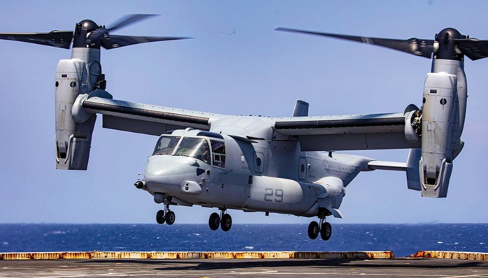 Crash d’Osprey au Japon : Les huit militaires US considérés morts
