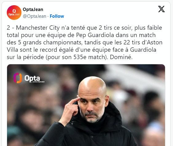 Premier League / J15 (suite) Quatrième contre-performance du City d’affilée ! Premier League / J15 (suite) Quatrième contre-performance du City d’affilée !