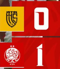 Botola D1 / Mise à jour( UTS-WAC) : Le Wydad difficilement vainqueur ! Botola D1 / Mise à jour( UTS-WAC) : Le Wydad difficilement vainqueur !