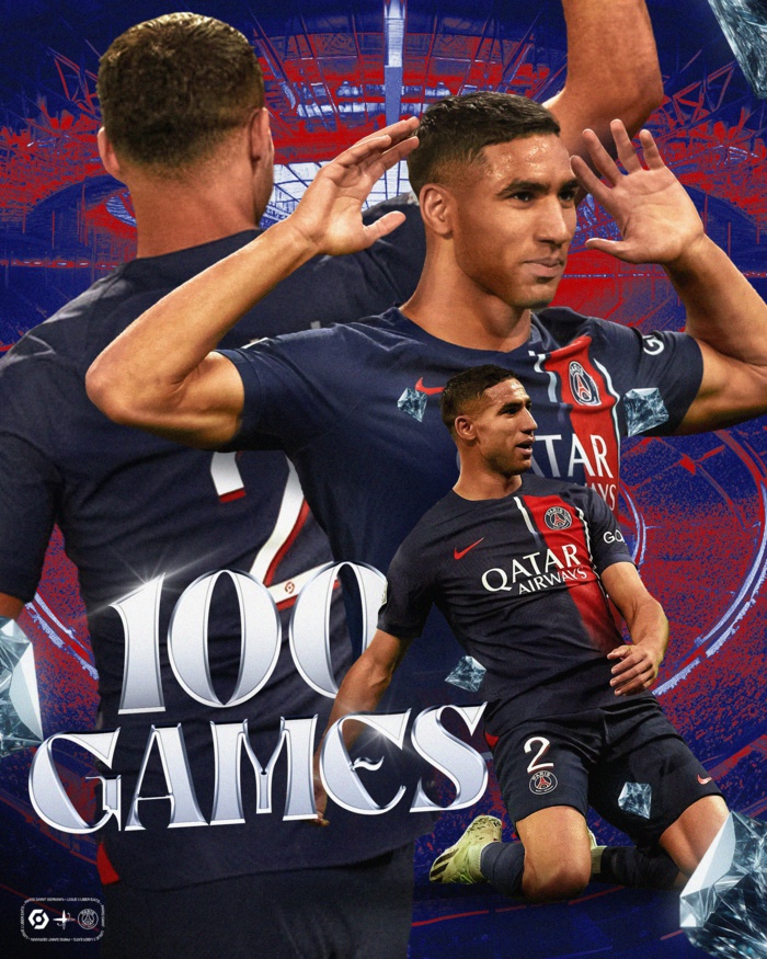 Ligue 1:  Hakimi, déjà, 100 matches sous les couleurs du PSG ! Ligue 1:  Hakimi, déjà, 100 matches sous les couleurs du PSG !