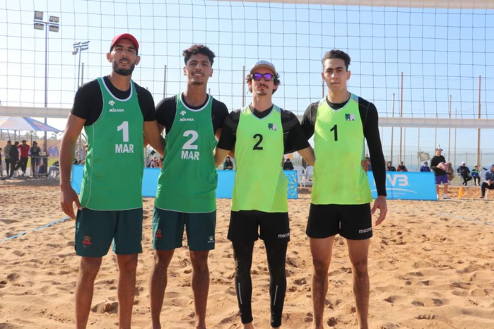 Beach volley (H) / Tournoi zonal 01 de la CAVB :  Le Maroc,  vainqueur de l'Algérie, se qualifie pour les XIII Jeux Africains Beach volley (H) / Tournoi zonal 01 de la CAVB :  Le Maroc,  vainqueur de l'Algérie, se qualifie pour les XIII Jeux Africains