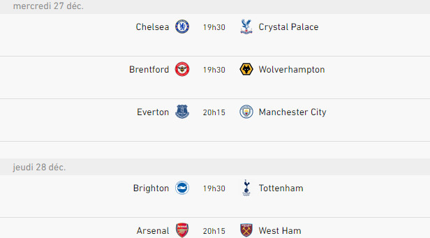 Premier League / J19-Boxing Day : La belle remontada de Manchester United ! Premier League / J19-Boxing Day : La belle remontada de Manchester United !