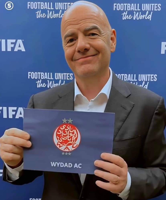 Mondial des clubs 2025: Infantino félicite le Wydad Mondial des clubs 2025: Infantino félicite le Wydad