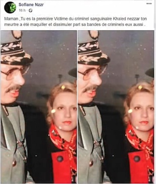 Sofiane Nezzar, le fils cadet du général dénonce son père Sofiane Nezzar, le fils cadet du général dénonce son père