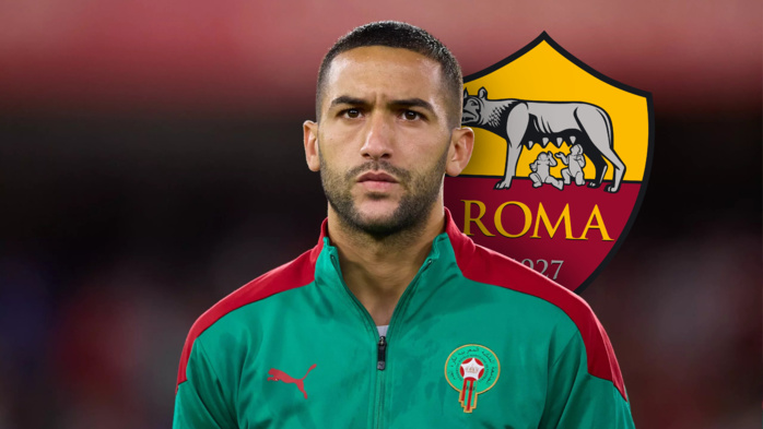 Mercato : Hakim Ziyech dans le viseur de l’AS Roma