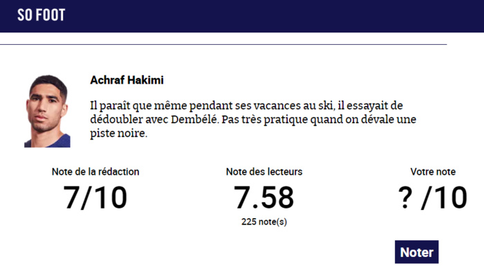 Trophée des Champions/ PSG-Toulouse : Hakimi, très satisfaisant ! Trophée des Champions/ PSG-Toulouse : Hakimi, très satisfaisant !