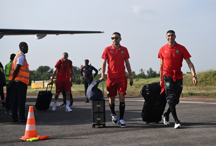 CAN 2023 : L'équipe nationale arrive à San Pedro CAN 2023 : L'équipe nationale arrive à San Pedro