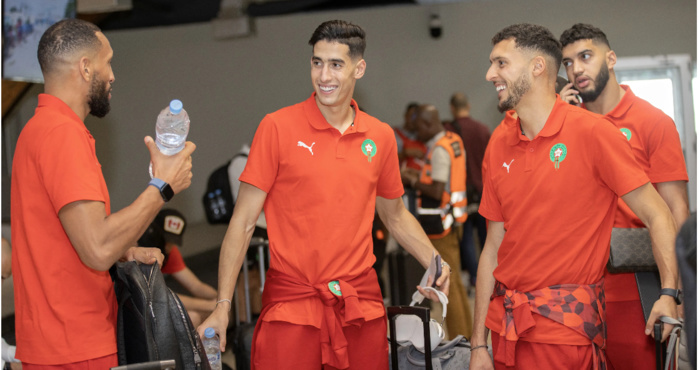 Des Lions décontractés à l'arrivée sur le sol ivoirien ! Des Lions décontractés à l'arrivée sur le sol ivoirien !