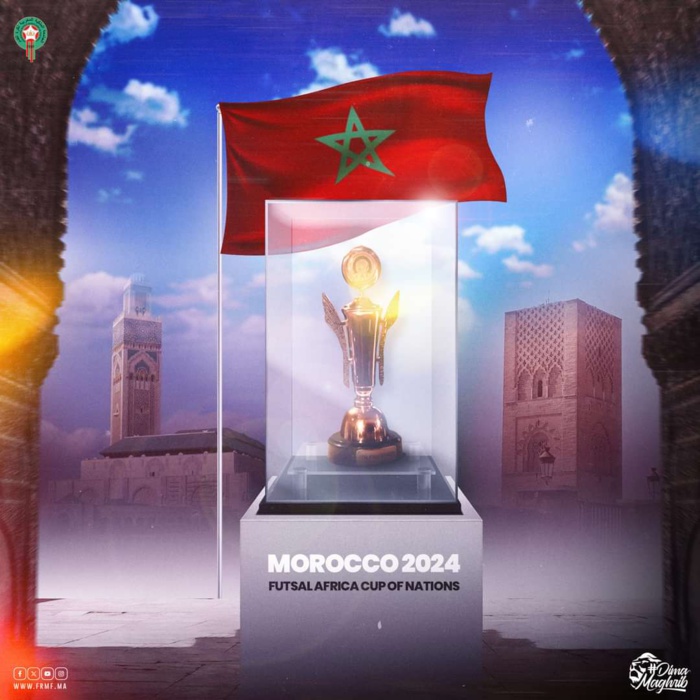 CAN de futsal : Le Maroc officiellement organisateur de l'édition 2024 CAN de futsal : Le Maroc officiellement organisateur de l'édition 2024