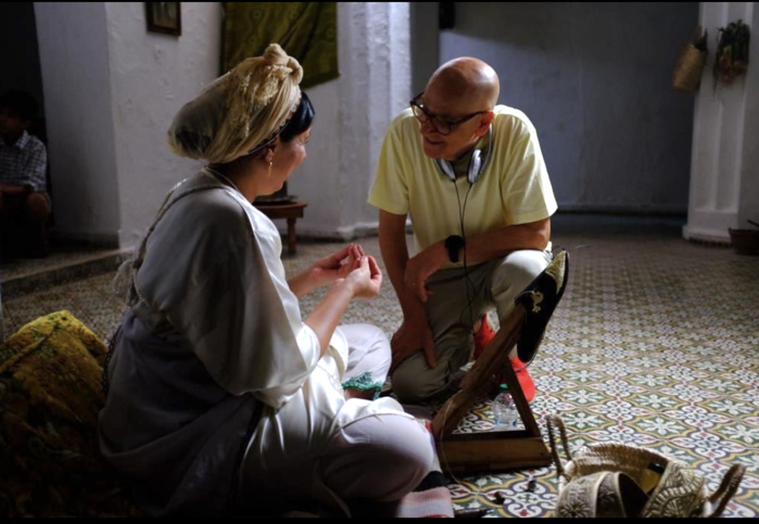 Abdelhaï Laraki dirigeant l’actrice Mounia Lamkimel.