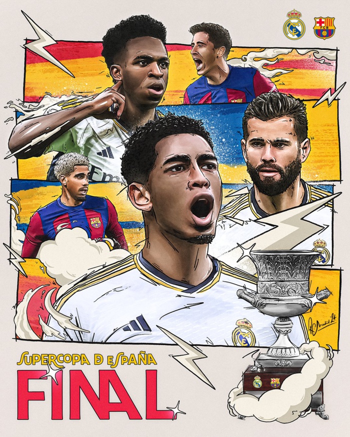 Supercoupe d’Espagne / C’est le jour du Clasico: horaire et chaînes ? Supercoupe d’Espagne / C’est le jour du Clasico: horaire et chaînes ?