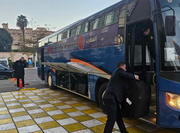 26e CAN de Handball / Egypte 2024: Arrivée de l'Équipe nationale au Caire 26e CAN de Handball / Egypte 2024: Arrivée de l'Équipe nationale au Caire