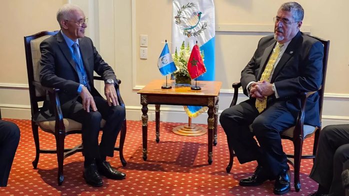 Série d’entretiens de Talbi El Alami en marge de l’investiture du nouveau président du Guatemala