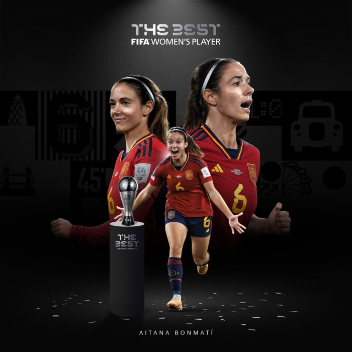 ‘’The Best FIFA  2023’’: Bonmati et Messi les meilleurs ‘’The Best FIFA  2023’’: Bonmati et Messi les meilleurs
