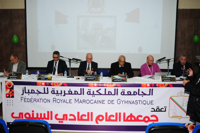 Gymnastique : AGO de la Fédération Royale Marocaine Gymnastique : AGO de la Fédération Royale Marocaine