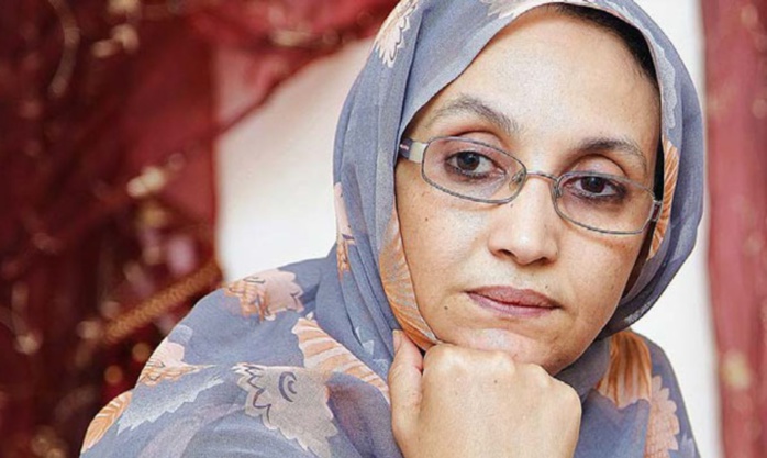 La séparatiste Aminetou Haidar face à la menace de son expulsion de l'Espagne La séparatiste Aminetou Haidar face à la menace de son expulsion de l'Espagne