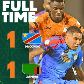 CAN 2023: RDC - Zambie sans vainqueur au profit des Lions de l’Atlas CAN 2023: RDC - Zambie sans vainqueur au profit des Lions de l’Atlas
