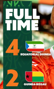 CAN 2023 / J2-Phase de poules: La Guinée Equatoriale victorieuse de la Guinée Bissau