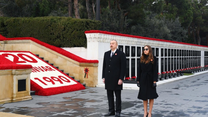 L’Azerbaïdjan commémore la tragédie du 20 janvier 1990 avec un deuil national L’Azerbaïdjan commémore la tragédie du 20 janvier 1990 avec un deuil national