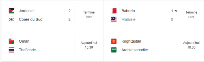 AFC 2024 / J2-Phase de poules: La victoire échappe de peu à Ammouta et la Jordanie AFC 2024 / J2-Phase de poules: La victoire échappe de peu à Ammouta et la Jordanie