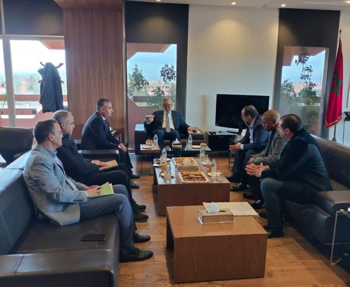 Football : Le comité-directeur du KACM reçu par le Wali de la région de Marrakech-Safi Football : Le comité-directeur du KACM reçu par le Wali de la région de Marrakech-Safi