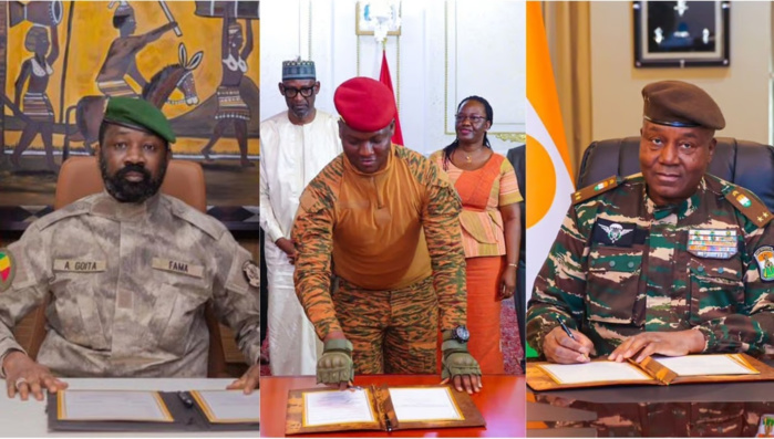 Le Burkina Faso, le Mali et le Niger annoncent officiellement leur retrait de la CEDEAO Le Burkina Faso, le Mali et le Niger annoncent officiellement leur retrait de la CEDEAO