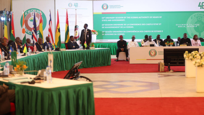 La CEDEAO se dit prête à une "solution négociée" après le retrait du Burkina Faso, du Mali et du Niger