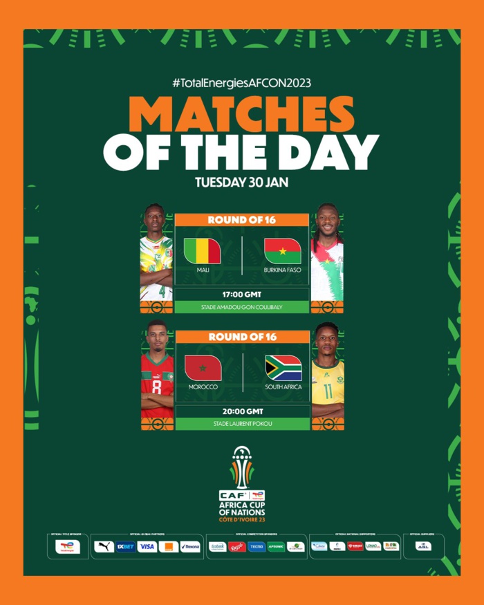 CAN 2023:Lions de l'Atlas - Bafana Bafana ce mardi soir CAN 2023:Lions de l'Atlas - Bafana Bafana ce mardi soir