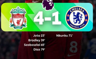 Premier League /J22 (suite): Liverpool humilie Chelsea Premier League /J22 (suite): Liverpool humilie Chelsea