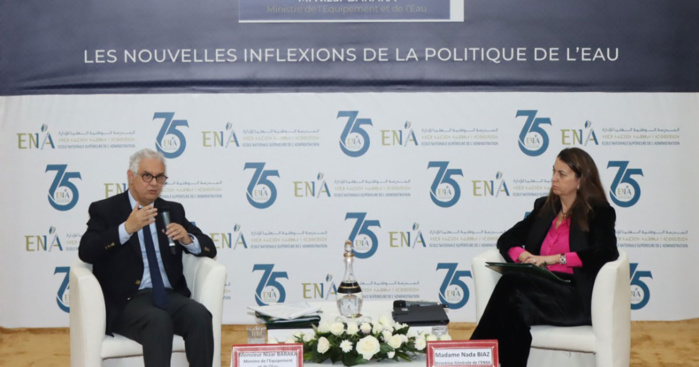 Stress hydrique : à l'ENSA, Baraka détaille les inflexions de la politique nationale de l'eau