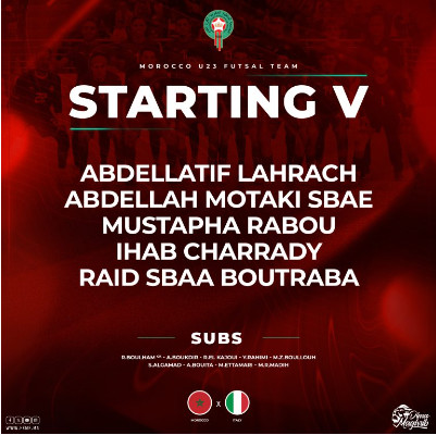 Futsal amical U23 : Les Lionceaux re-dominent la Squadra Azzura Futsal amical U23 : Les Lionceaux re-dominent la Squadra Azzura