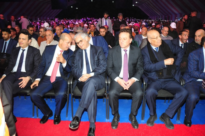 Réélection d’Enaam Mayara à la tête du bras syndical de l’Istiqlal. / Ph. NIDAL
