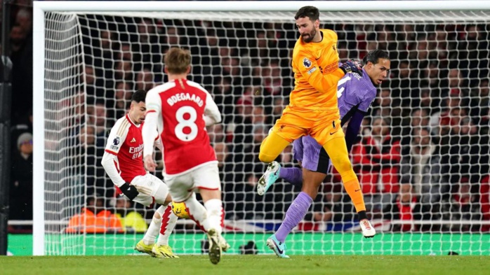 L'action du deuxième but d'Arsenal