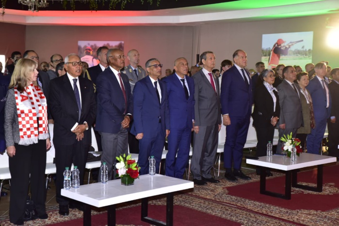 Le coup d’envoi officiel de la compétition. Ph.Nidal