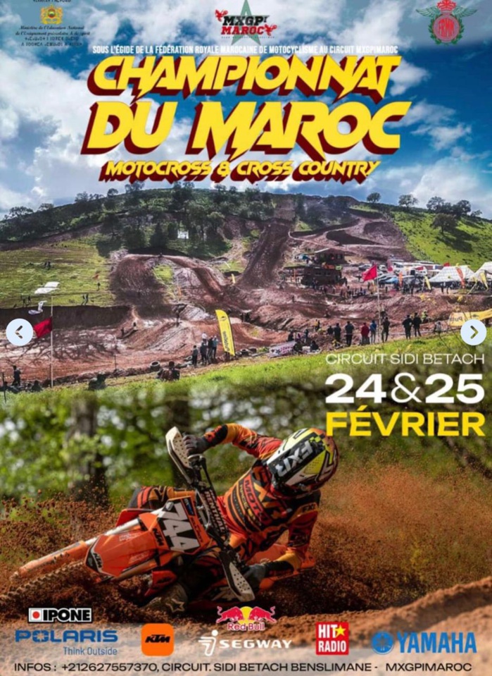 Motocyclisme / Championnat du Maroc : Benslimane accueille les joutes de la 7ème étape Motocyclisme / Championnat du Maroc : Benslimane accueille les joutes de la 7ème étape