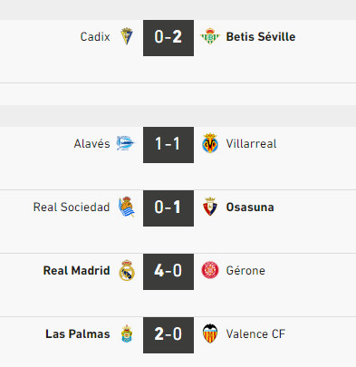 Liga : Le Real écrase son dauphin ! Liga : Le Real écrase son dauphin !