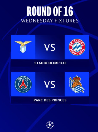 8es-Ligue des champions / Ce soir : Le PSG et le Bayern à l'assaut des quarts 8es-Ligue des champions / Ce soir : Le PSG et le Bayern à l'assaut des quarts