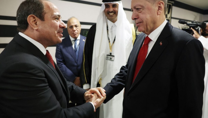 Sissi et Erdogan ouvrent "une nouvelle page" dans leurs relations après une décennie de brouille