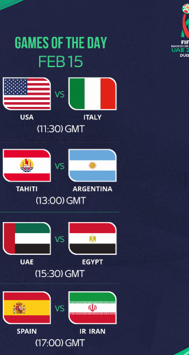 Mondial Beach Soccer 2024 :  C’est le jour "J"