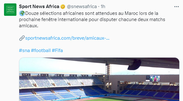 Football africain / Fenêtre FIFA Mars: 12 sélections africaines au Maroc pour des amicaux Football africain / Fenêtre FIFA Mars: 12 sélections africaines au Maroc pour des amicaux